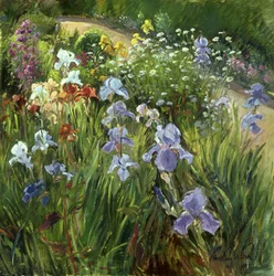 Iris et marguerites, 1997
